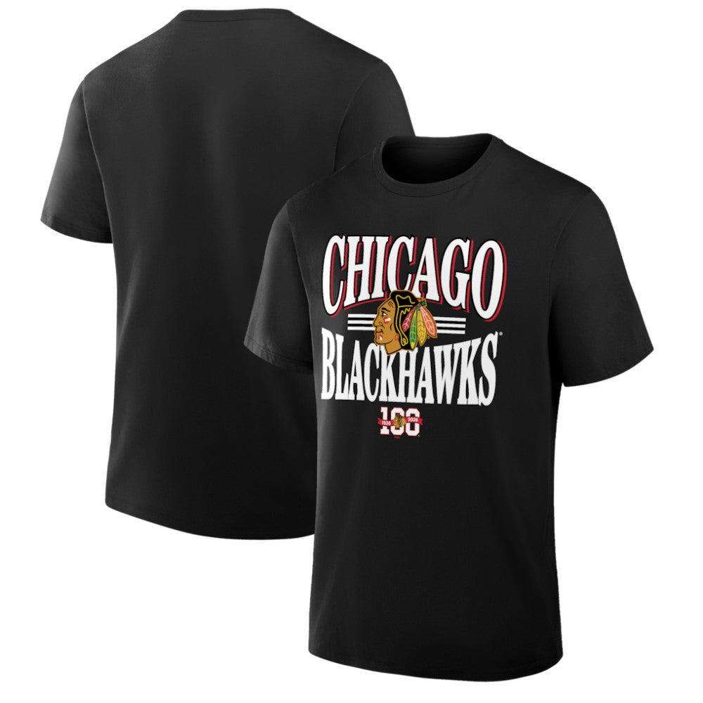 Chicago Blackhawks Fanatics Legacy T-Shirt - Black - NHL