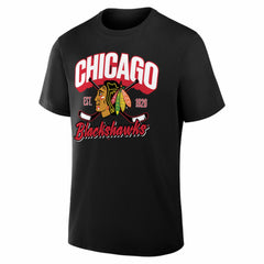 Chicago Blackhawks Fanatics Legacy T-Shirt - Black - NHL