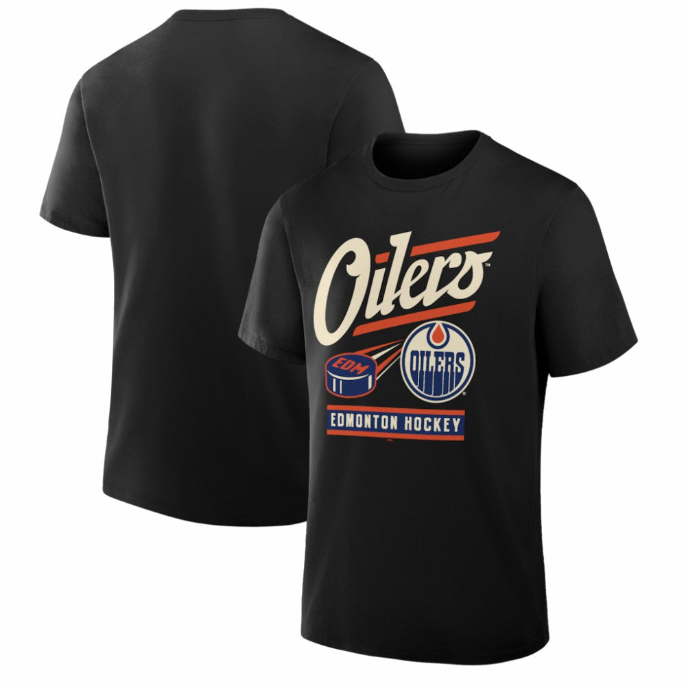 Edmonton Oilers Fanatics Legacy T-Shirt - Black - NHL