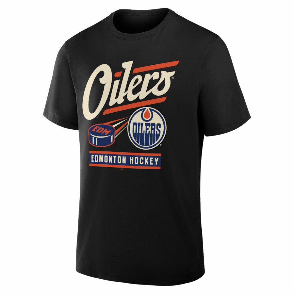 Edmonton Oilers Fanatics Legacy T-Shirt - Black - NHL