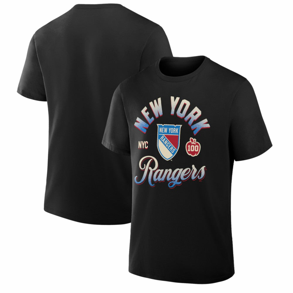 New York Rangers Fanatics Legacy T-Shirt - Black - NHL