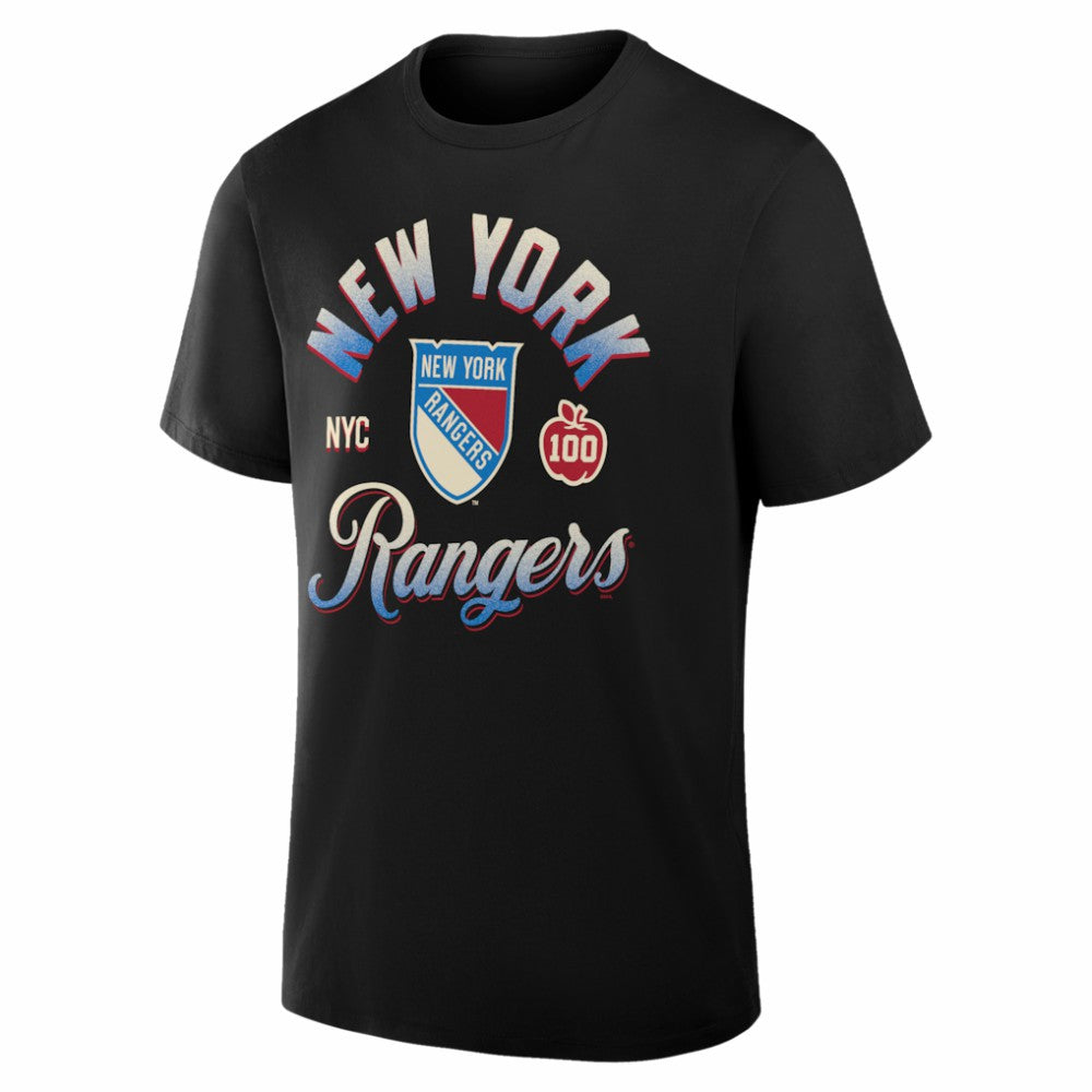 New York Rangers Fanatics Legacy T-Shirt - Black - NHL