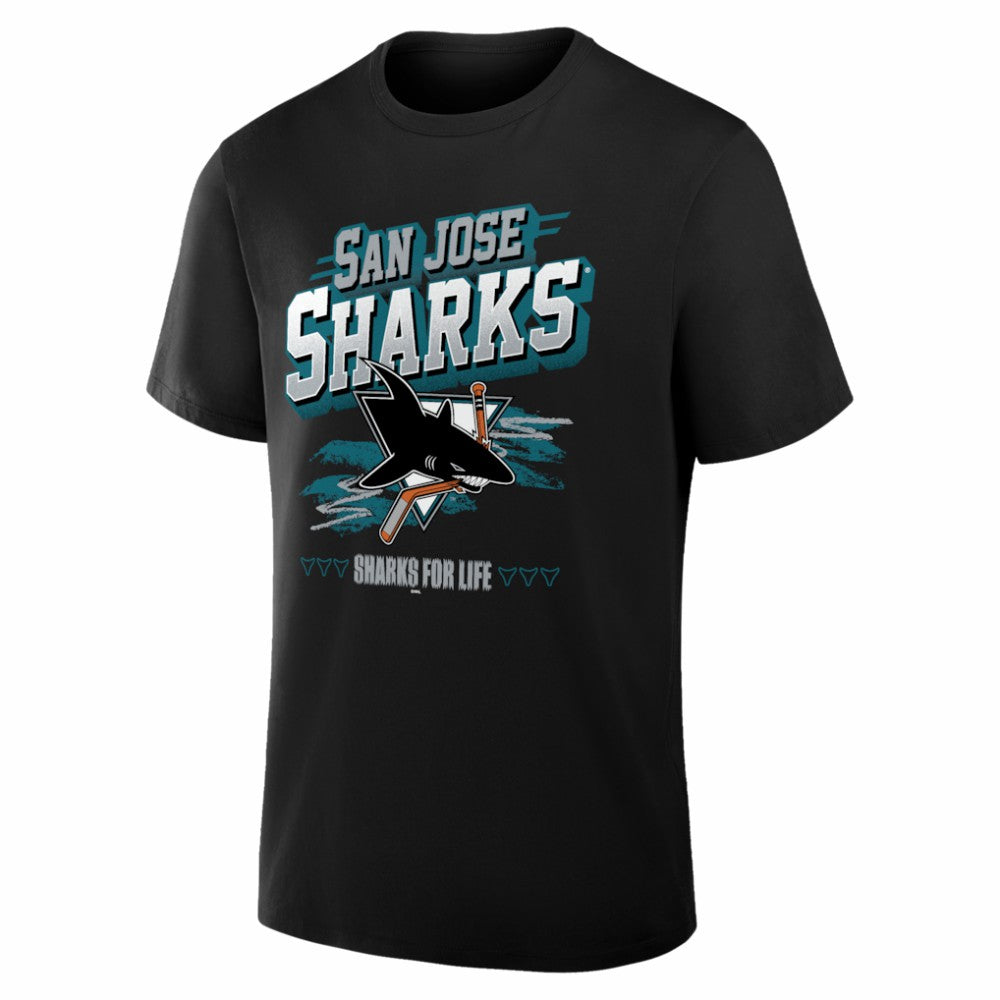 San Jose Sharks Fanatics Legacy T-Shirt - Black - NHL