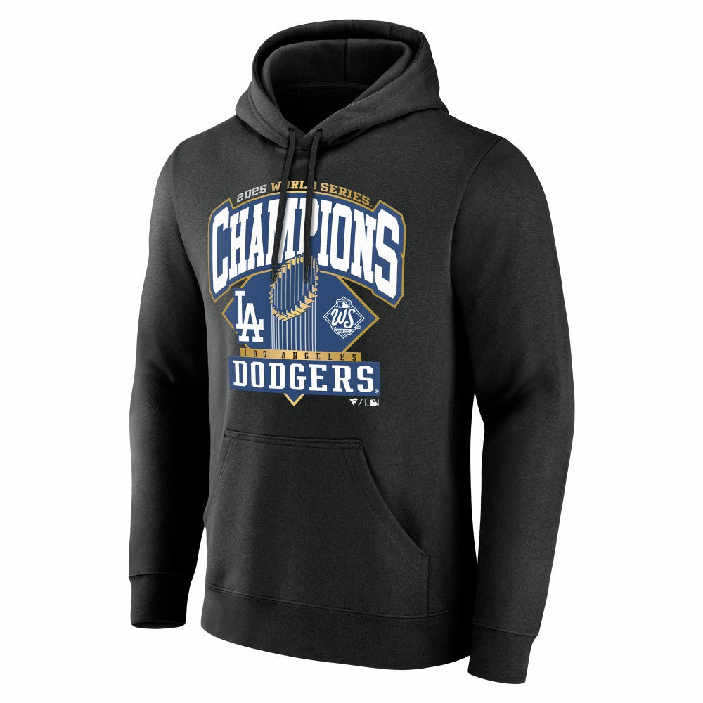 Los Angeles Dodgers 2025 World Series Champions Custom Name & Number Hoodie - MLB