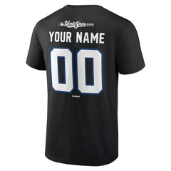 Los Angeles Dodgers 2025 World Series Champions Custom Name & Number T-Shirt - MLB
