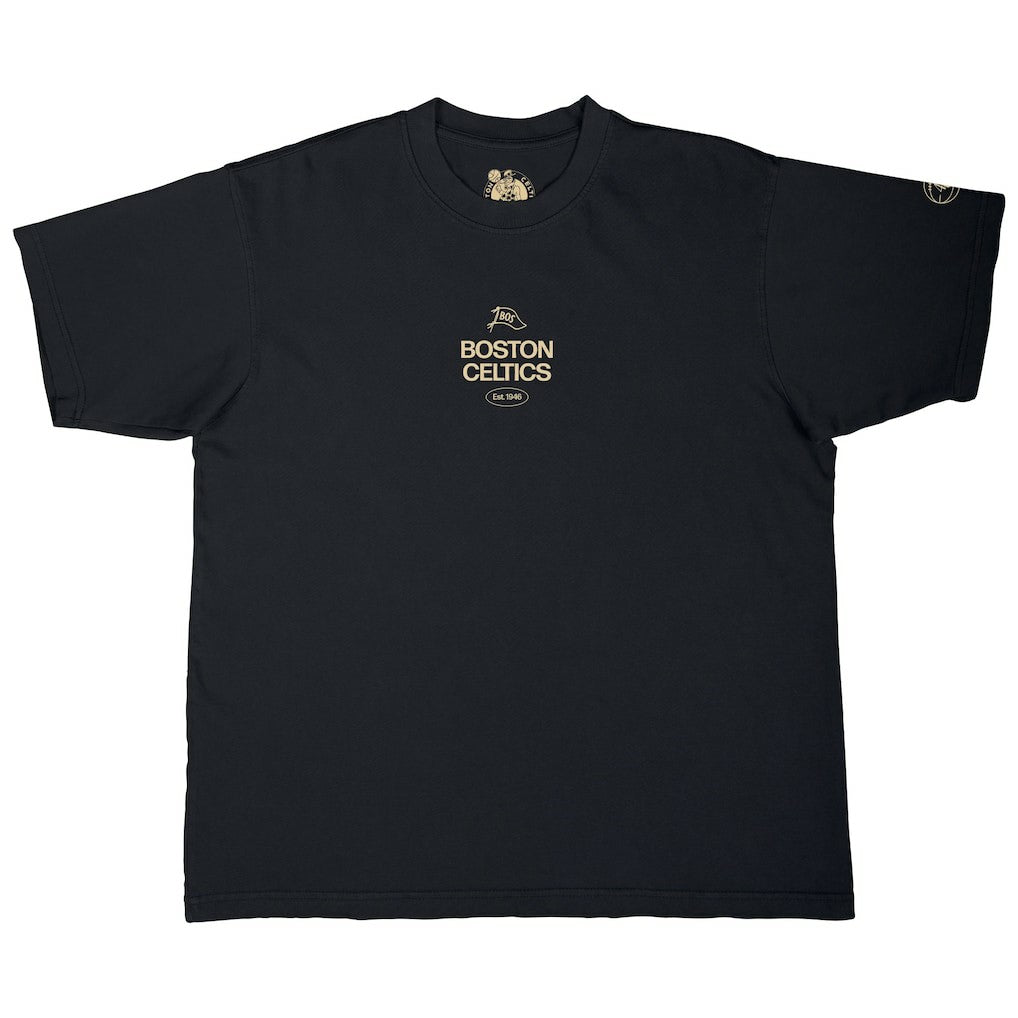 Boston Celtics Stadium Essentials Unisex '46 Reserve Urban T-Shirt Black - NBA