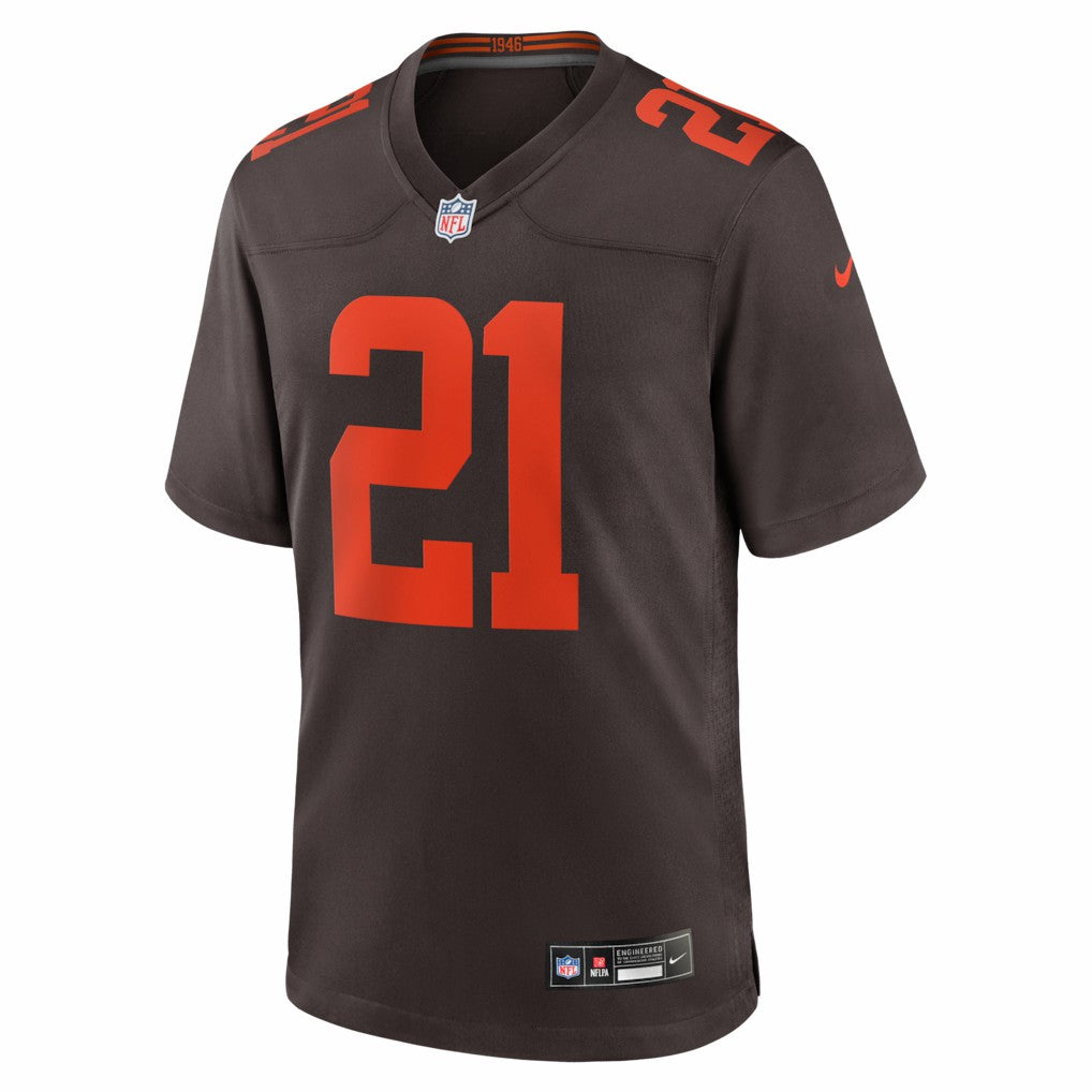 Denzel Ward Cleveland Browns Alpha Dawg Game Jersey Brown | Nike for Sale