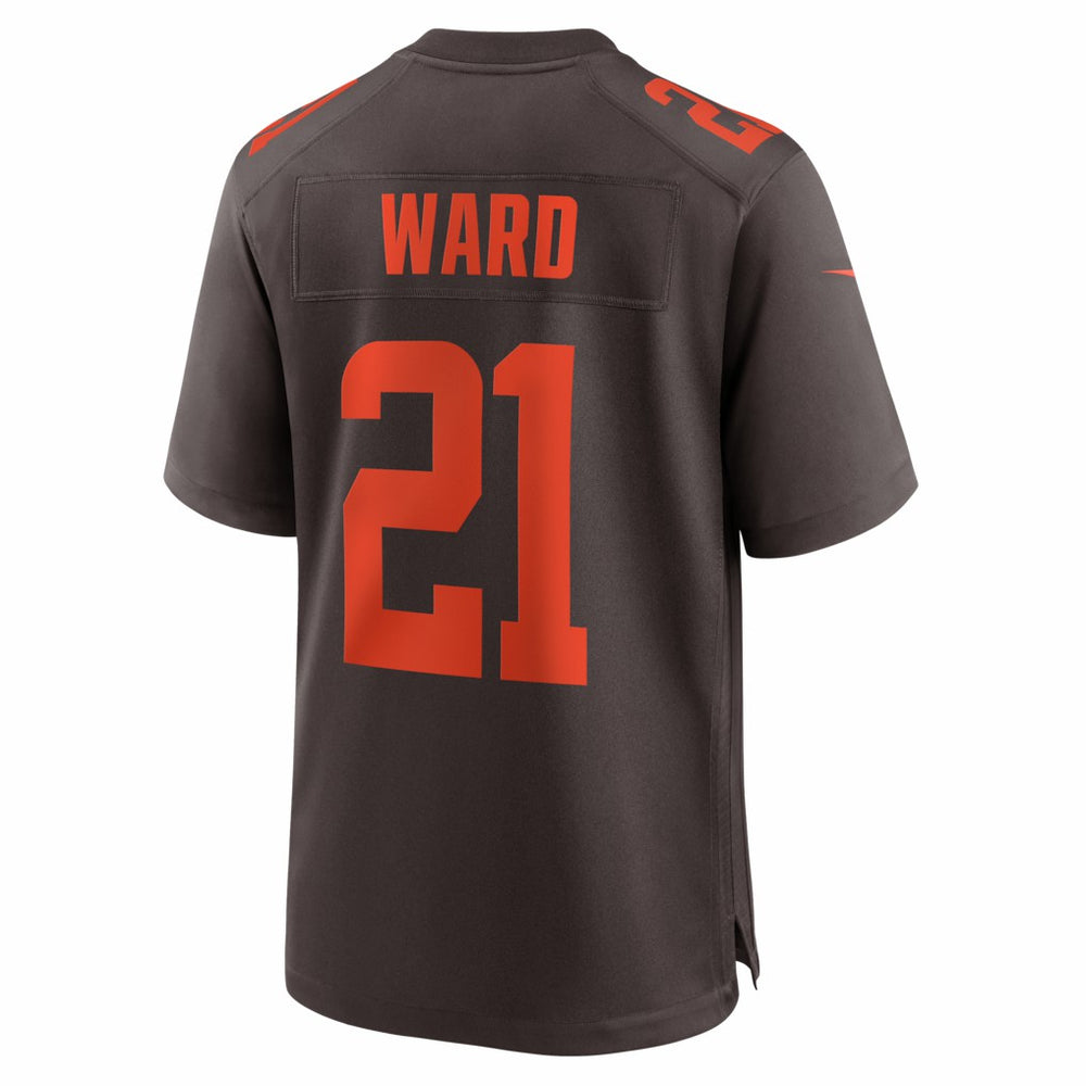 Denzel Ward Cleveland Browns Alpha Dawg Game Jersey Brown | Nike for Sale