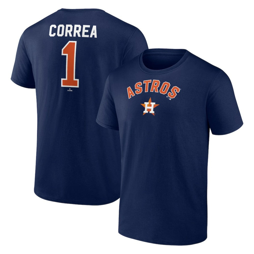 Carlos Correa Houston Astros Winning Streak Name & Number T-Shirt - MLB