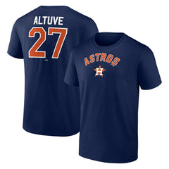 Jose Altuve Houston Astros Winning Streak Name & Number T-Shirt - MLB