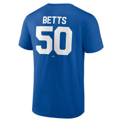 Mookie Betts Los Angeles Dodgers Winning Streak Name & Number T-Shirt - MLB
