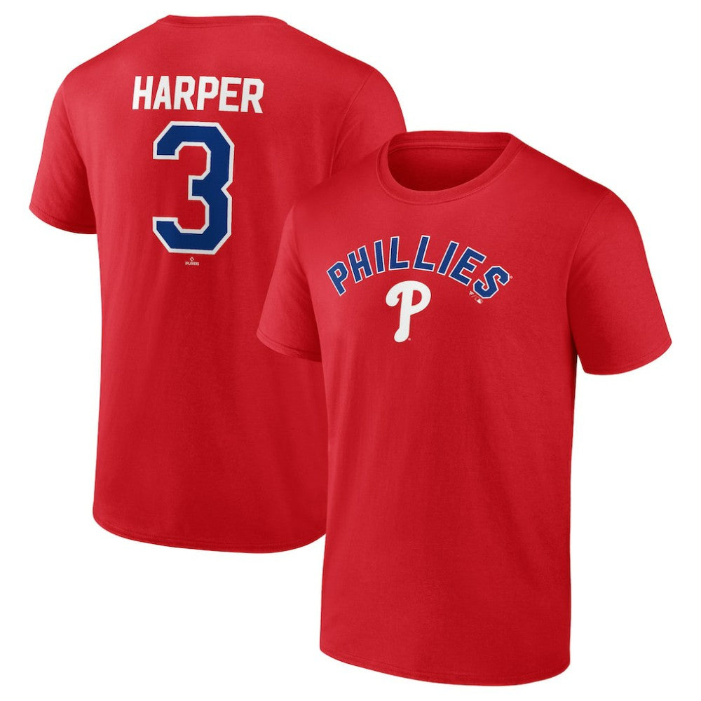 Bryce Harper Philadelphia Phillies Winning Streak Name & Number T-Shirt - MLB