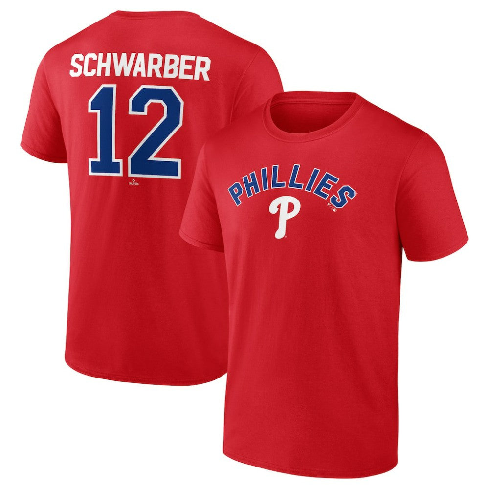 Kyle Schwarber Philadelphia Phillies Winning Streak Name & Number T-Shirt - MLB
