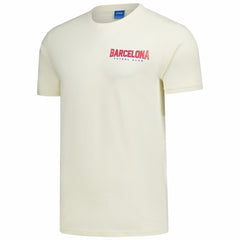 Barcelona Peace Collective Unisex Champion T-Shirt Cream - FIFA World CUP