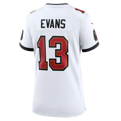 Mike Evans Tampa Bay Buccaneers Women's Game Jersey White | Nike for Sale