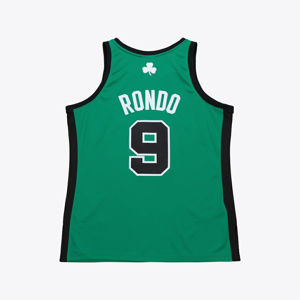 Rajon Rondo Boston Celtics 2007-08 Hardwood Classics Authentic Jersey Kelly Green - NBA