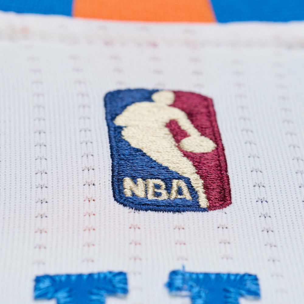 Carmelo Anthony New York Knicks 2015-16 Hardwood Classics Authentic Jersey White - NBA