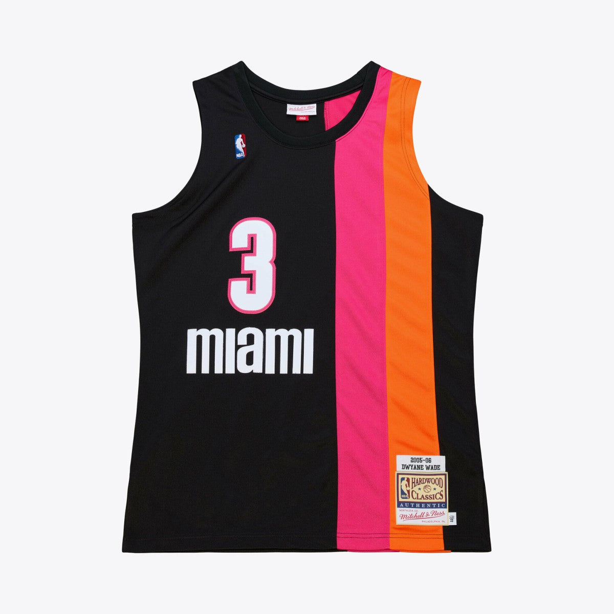 Dwyane Wade Miami Heat 2005-06 Hardwood Classics Authentic Jersey Black - NBA