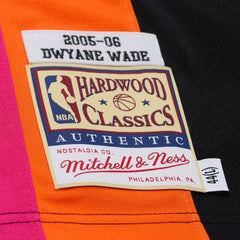 Dwyane Wade Miami Heat 2005-06 Hardwood Classics Authentic Jersey Black - NBA