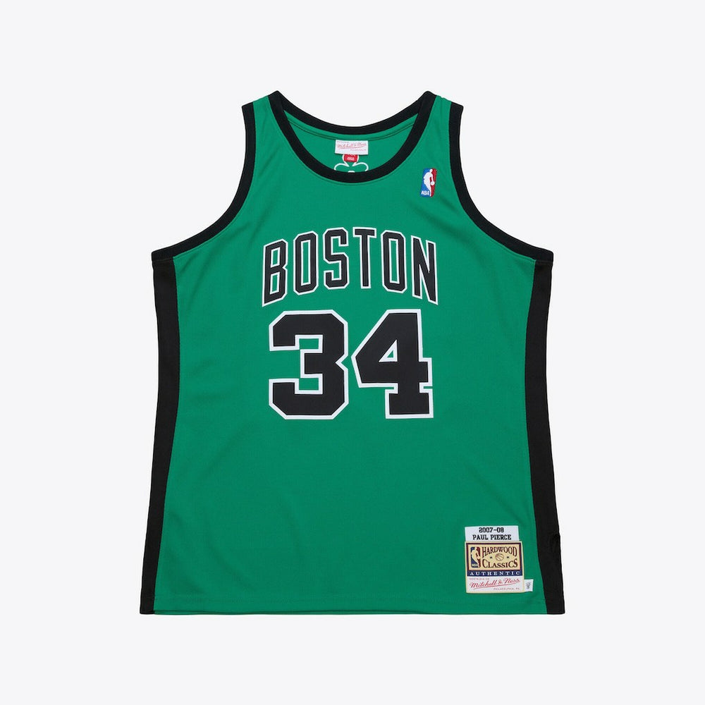Paul Pierce Boston Celtics 2007-08 Hardwood Classics Authentic Jersey Kelly Green - NBA