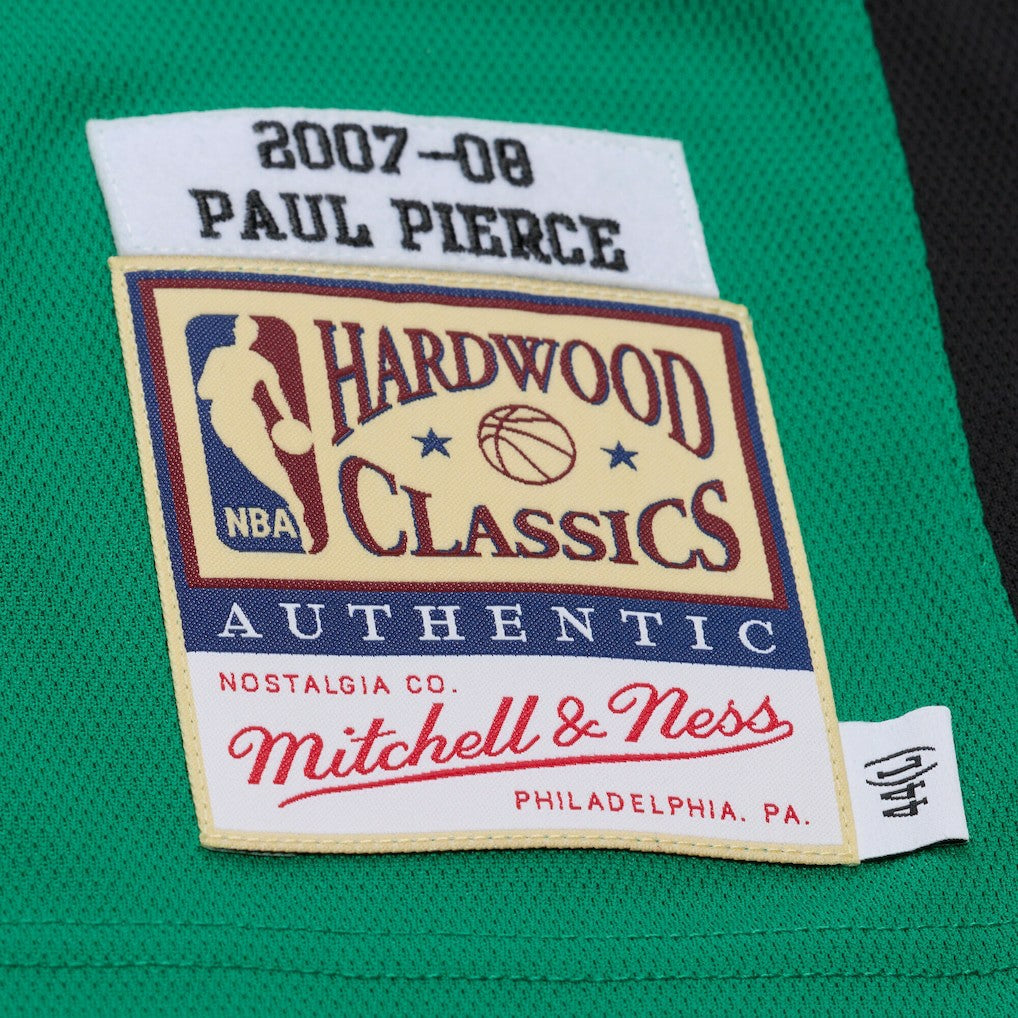 Paul Pierce Boston Celtics 2007-08 Hardwood Classics Authentic Jersey Kelly Green - NBA