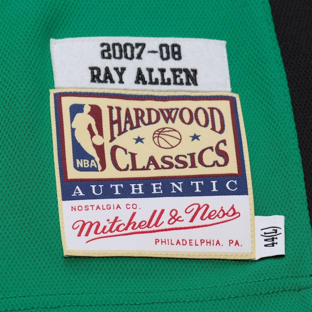 Ray Allen Boston Celtics 2007-08 Hardwood Classics Authentic Jersey Kelly Green - NBA