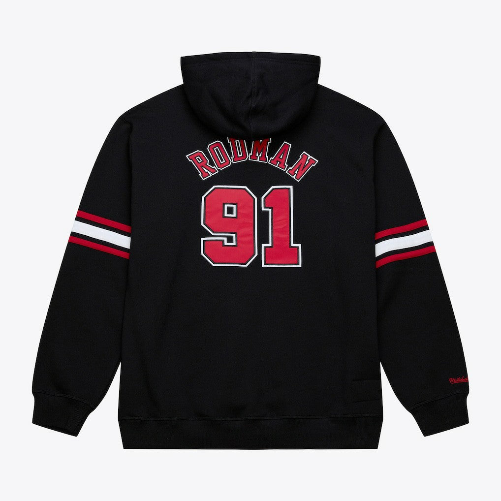 Dennis Rodman Chicago Bulls Name & Number Hoodie Black - NBA