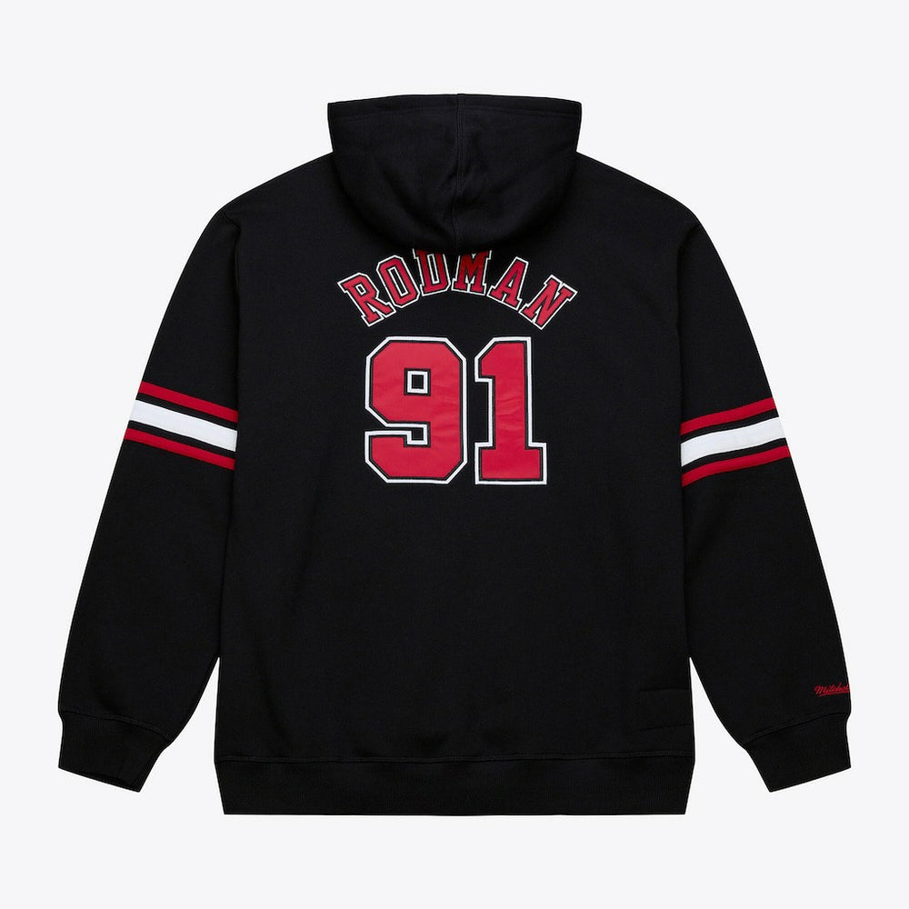 Dennis Rodman Chicago Bulls Name & Number Hoodie Black - NBA