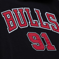 Dennis Rodman Chicago Bulls Name & Number Hoodie Black - NBA