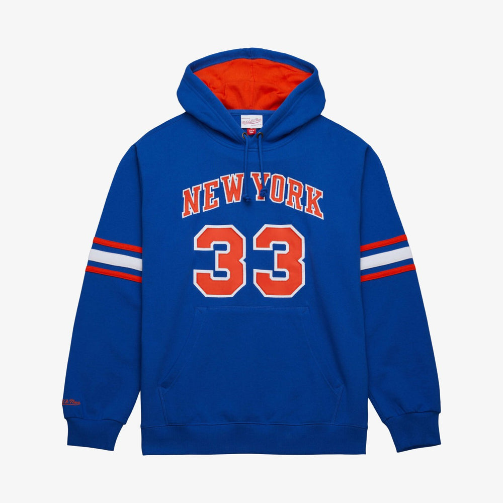 Patrick Ewing New York Knicks Name & Number Hoodie Blue - NBA
