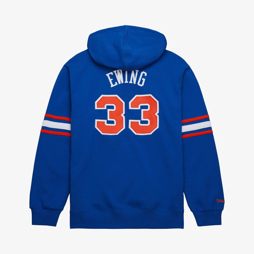 Patrick Ewing New York Knicks Name & Number Hoodie Blue - NBA