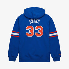 Patrick Ewing New York Knicks Name & Number Hoodie Blue - NBA