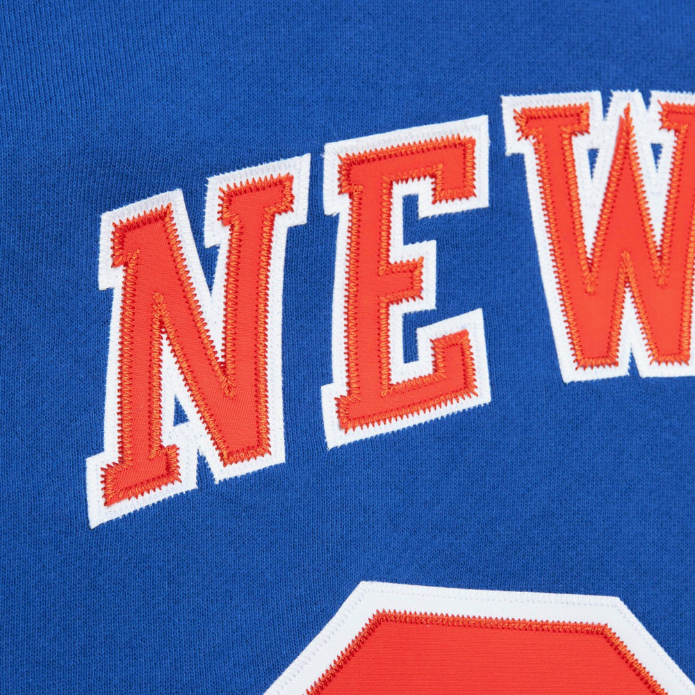Patrick Ewing New York Knicks Name & Number Hoodie Blue - NBA