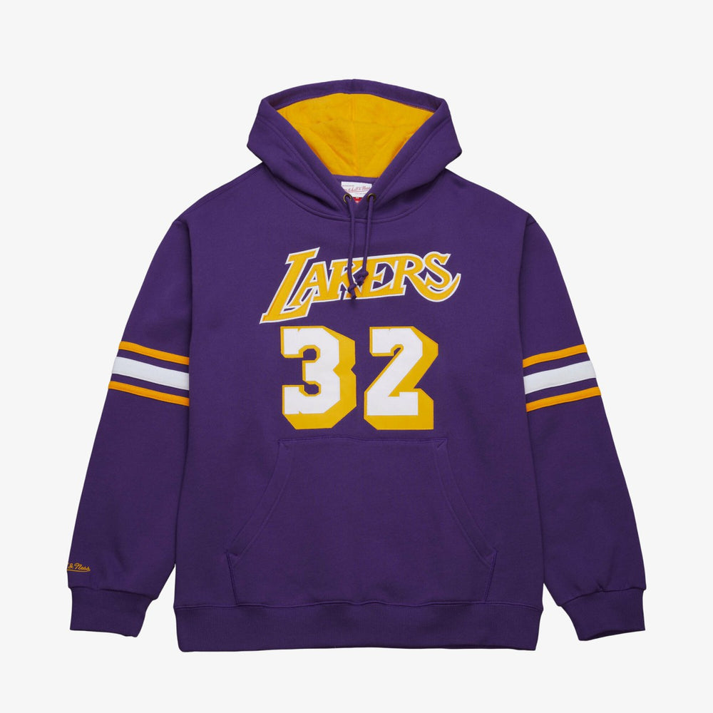 Magic Johnson Los Angeles Lakers Name & Number Hoodie Purple - NBA