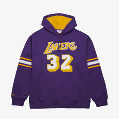 Magic Johnson Los Angeles Lakers Name & Number Hoodie Purple - NBA