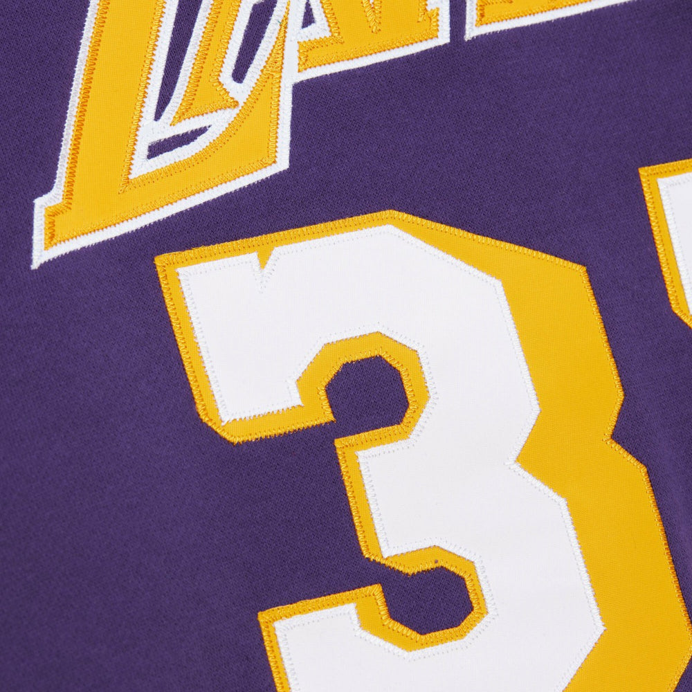 Magic Johnson Los Angeles Lakers Name & Number Hoodie Purple - NBA