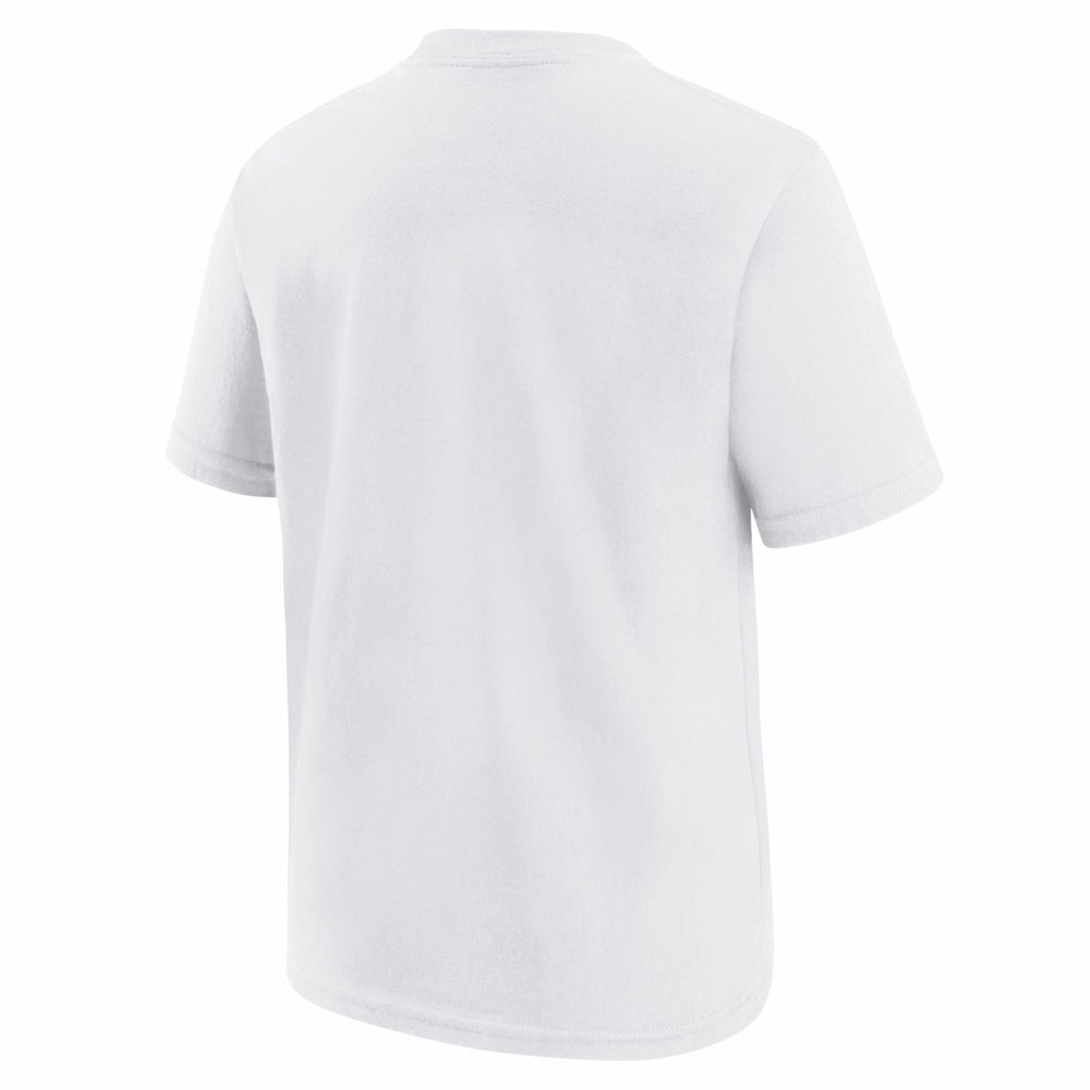 Tampa Bay Buccaneers Youth Bucco Bruce T-Shirt White | Nike for Sale