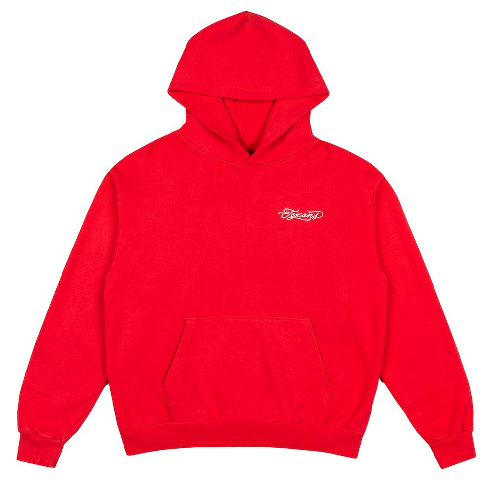 Houston Texans Born x Raised Unisex Fine Line Hoodie Red | NFL