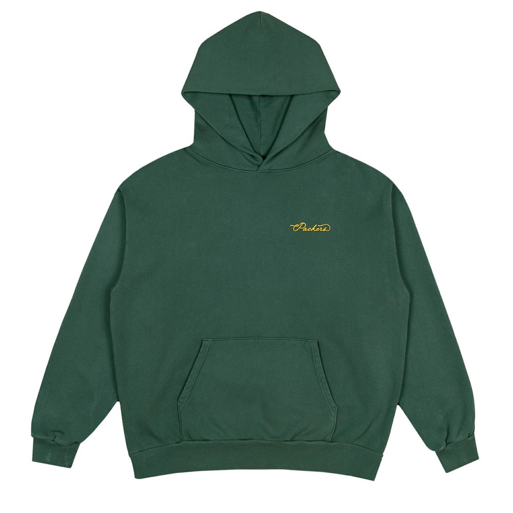 Green Bay Packers Born x Raised Unisex Fine Line Hoodie Green | NFL