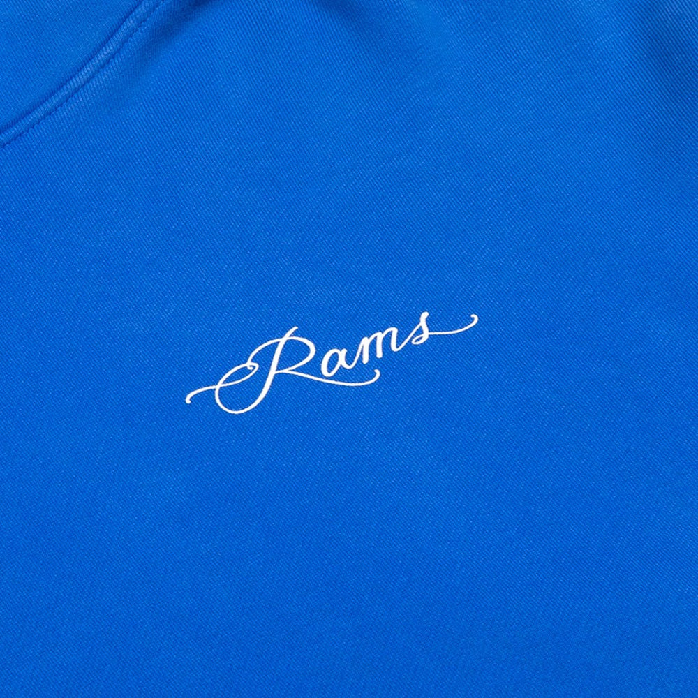 Los Angeles Rams Born x Raised Unisex Fine Line Hoodie Royal | NFL