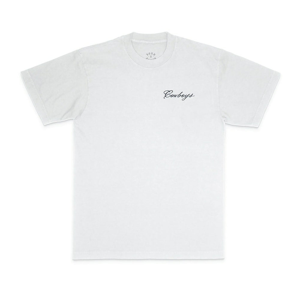 Dallas Cowboys Born x Raised Unisex Fine Line T-Shirt White | NFL