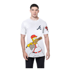 Atlanta Braves New Era MLB x Simpsons Homer Wonderbat T-Shirt - MLB