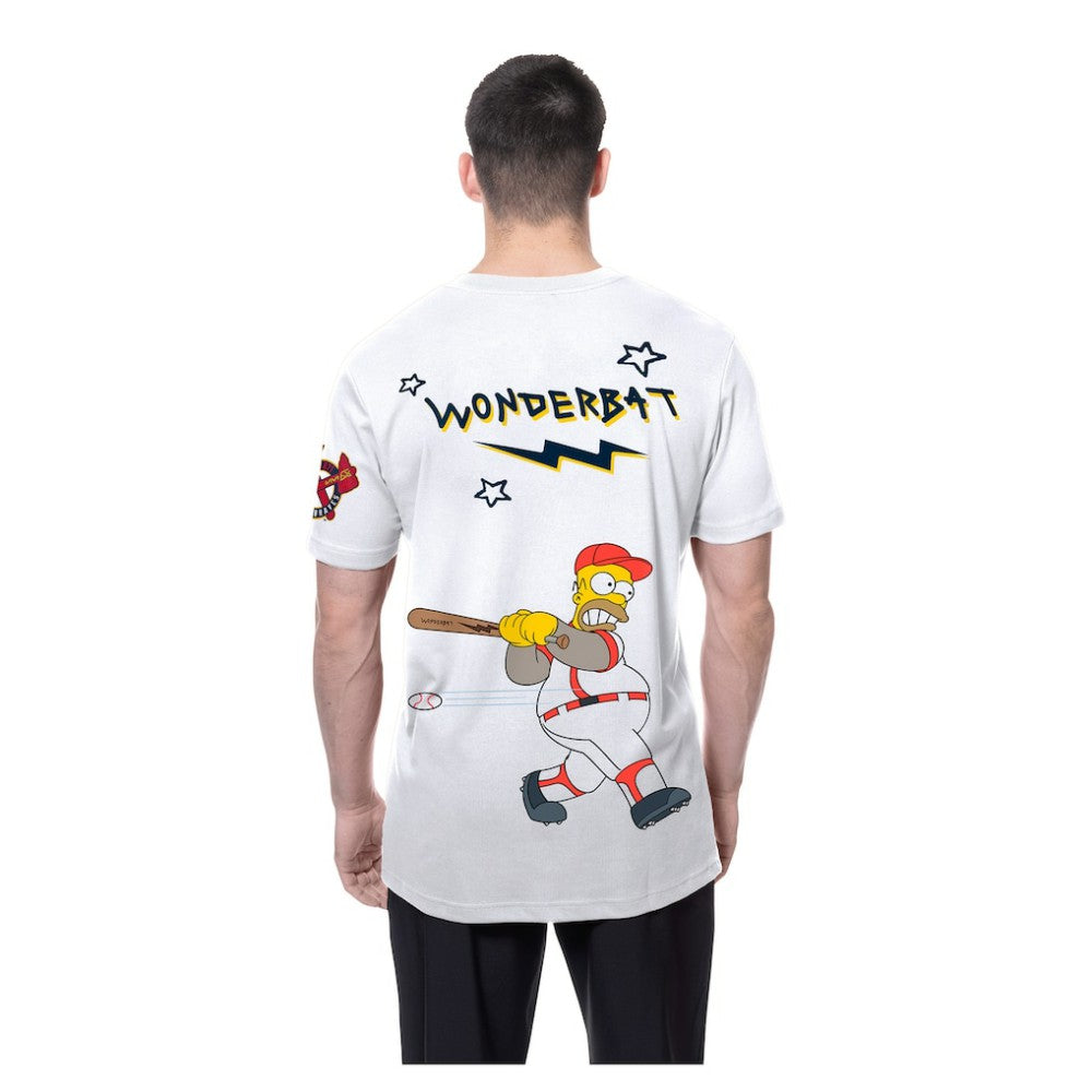 Atlanta Braves New Era MLB x Simpsons Homer Wonderbat T-Shirt - MLB