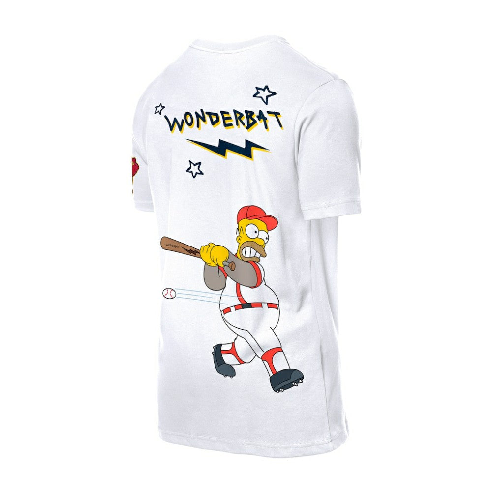 Atlanta Braves New Era MLB x Simpsons Homer Wonderbat T-Shirt - MLB