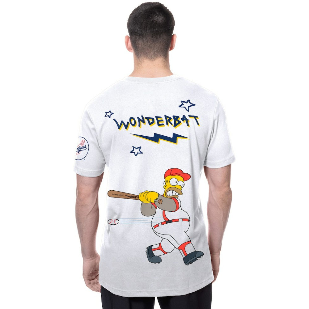 Los Angeles Dodgers New Era MLB x Simpsons Homer Wonderbat T-Shirt - MLB