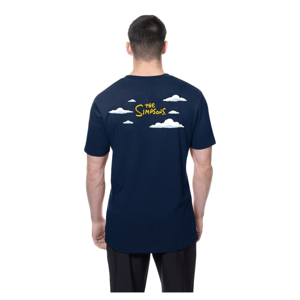 Atlanta Braves New Era MLB x Simpsons 2026 Collab Clouds T-Shirt - MLB