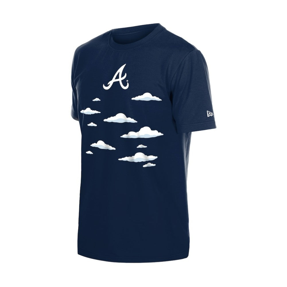 Atlanta Braves New Era MLB x Simpsons 2026 Collab Clouds T-Shirt - MLB