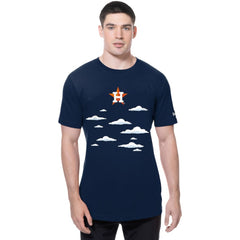 Houston Astros New Era MLB x Simpsons 2026 Collab Clouds T-Shirt - MLB