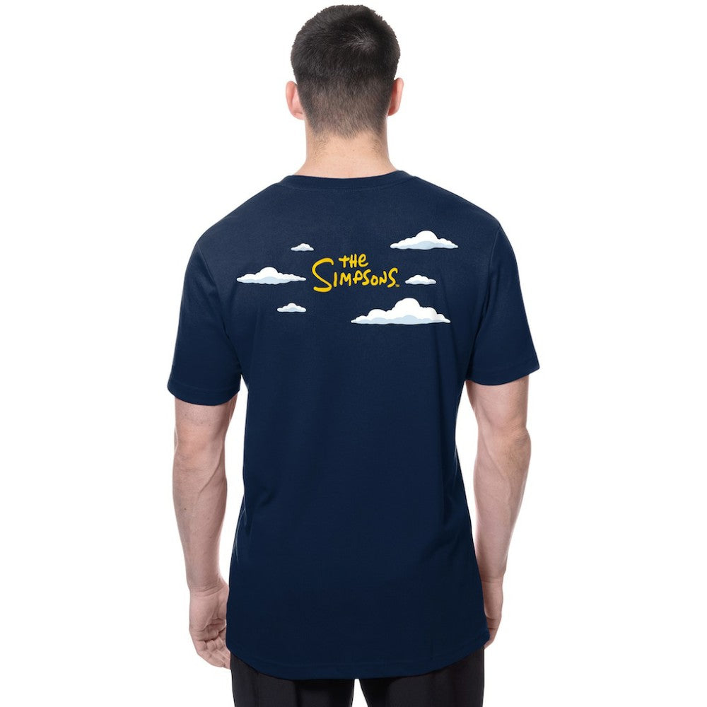 Houston Astros New Era MLB x Simpsons 2026 Collab Clouds T-Shirt - MLB