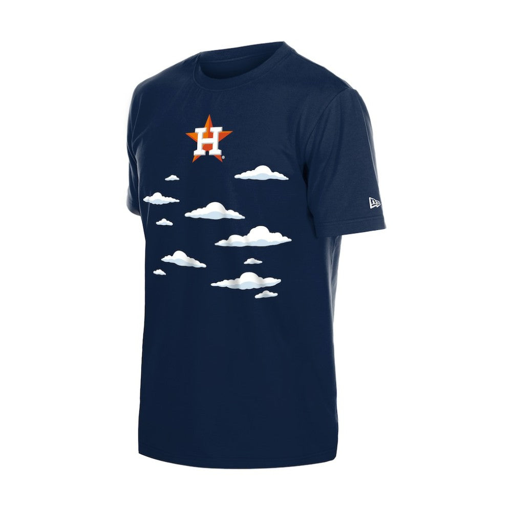 Houston Astros New Era MLB x Simpsons 2026 Collab Clouds T-Shirt - MLB